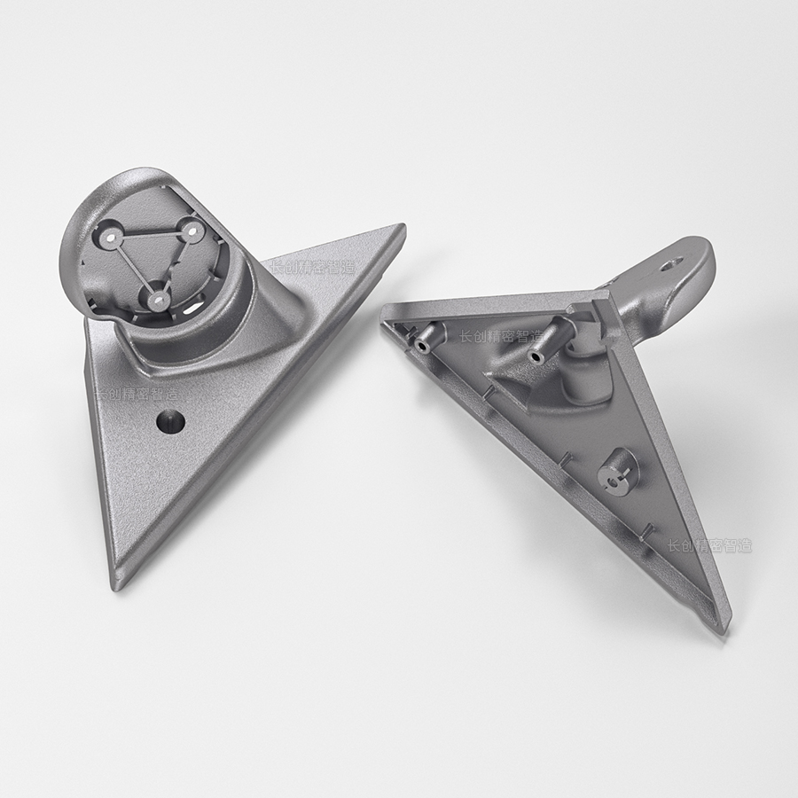 汽車A柱后視鏡托鋁合金壓鑄定制——精密模具開發·來圖來樣一體成型